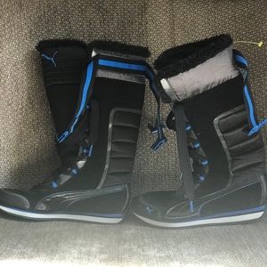 Puma “Kami” Athletic Boot Women’s Sz7 NWOT Blue